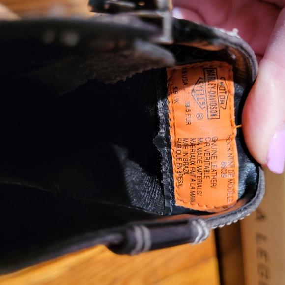 Harley Davidson boots size 7.5 - Picture 5 of 10